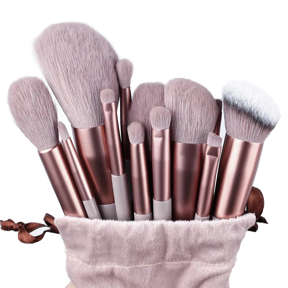 FluffyBlend Beauty Brush Set