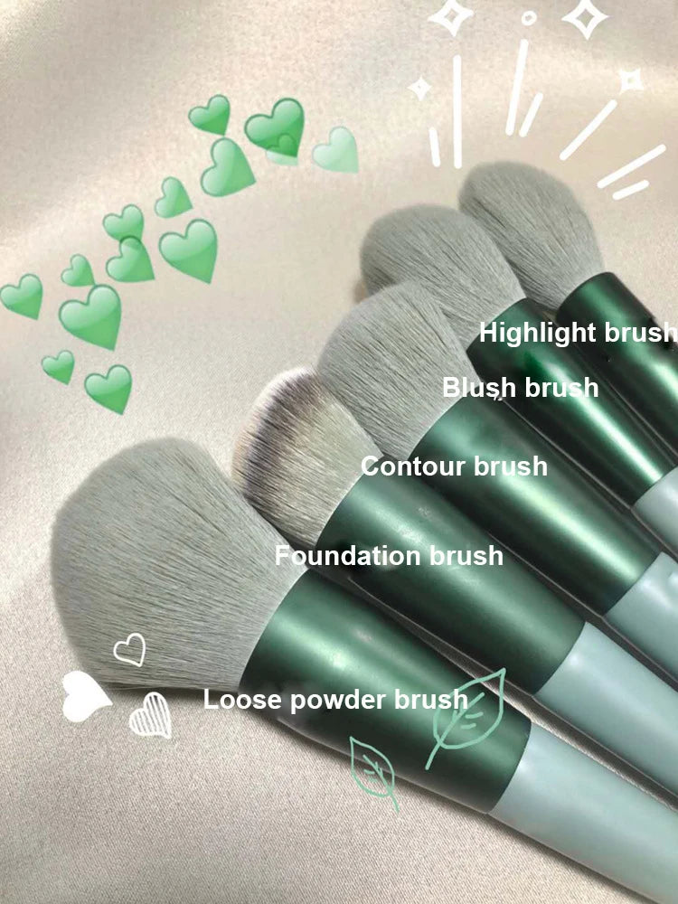 FluffyBlend Beauty Brush Set