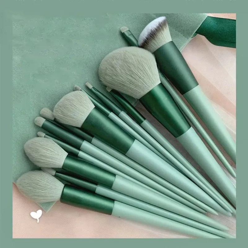 FluffyBlend Beauty Brush Set