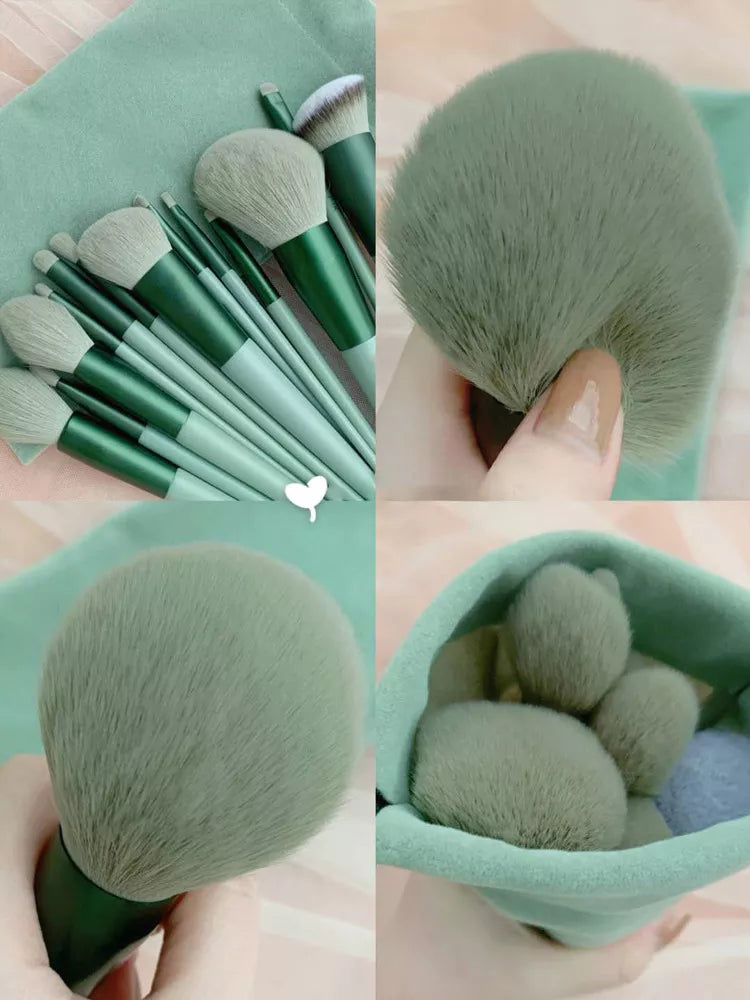 FluffyBlend Beauty Brush Set