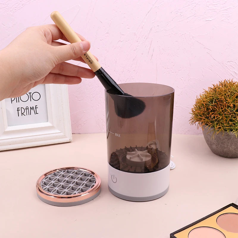 Automatic Electric Makeup Brush Cleaner Rechargeable